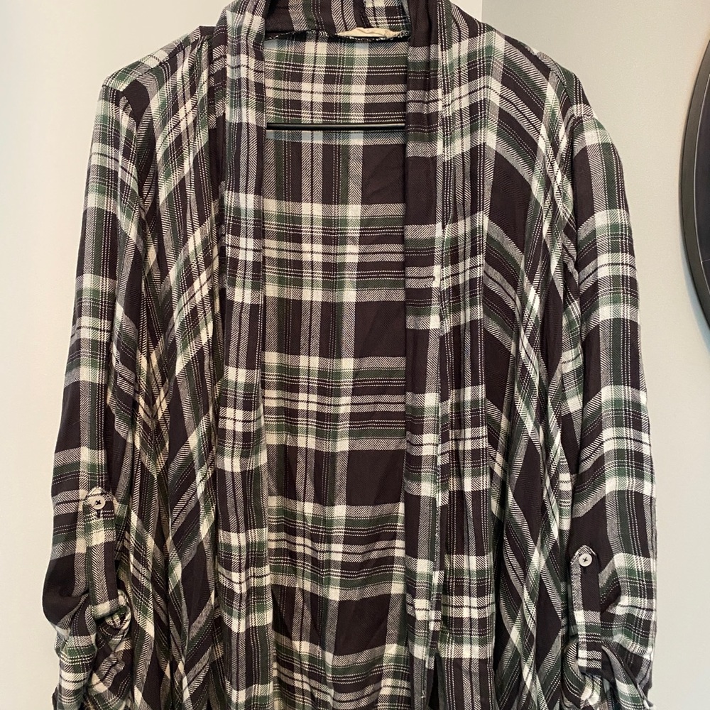 Altar’d State Flannel Shacket - Picture 2 of 3